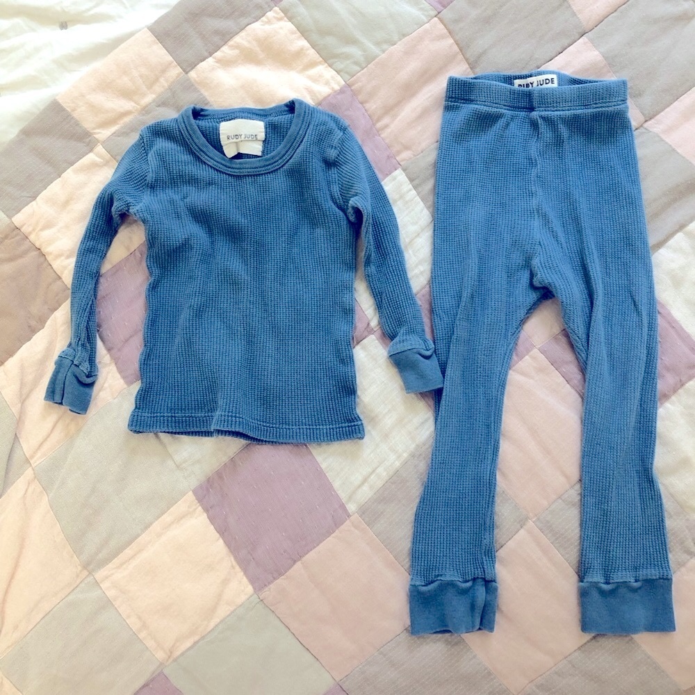 Rudy Jude Baby Signature Thermal Set in Blue